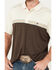 RANK 45® Men's Bull Dogger Short Sleeve Polo, Coffee, hi-res