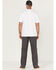 Image #3 - Lucky Brand Workwear Men's Double Knee Canvas Work Pants, Grey, hi-res