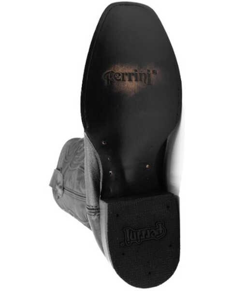 Image #7 - Ferrini Men's Wyatt Western Boots - Square Toe , Black, hi-res