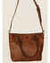 Shyanne Women's Hair-On Tooled Leather Tote Bag, Cream/brown, hi-res
