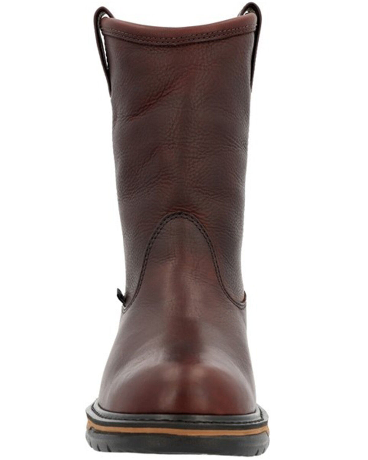 Image #4 - Rocky Men's Ironclad USA Waterproof Work Boots - Soft Toe, Brown, hi-res