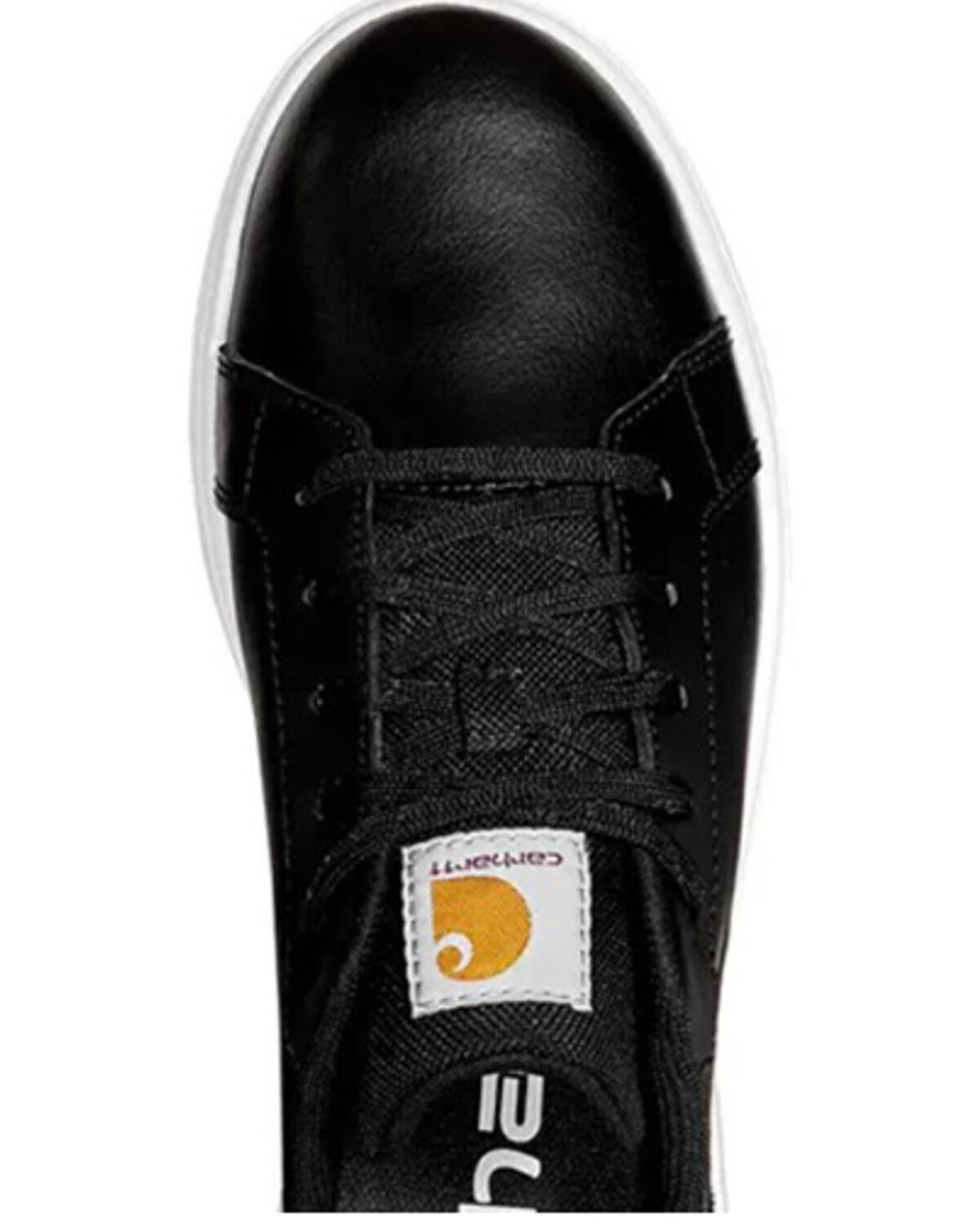 Image #6 - Carhartt Men's Detroit Leather Work Sneakers - Soft Toe, Black, hi-res