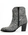 Image #3 - Shyanne Women's Dolly Western Booties - Round Toe, Silver, hi-res