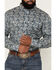 Image #3 - Cody James Men's Lost Resort Paisley Print Long Sleeve Button-Down Stretch Western Shirt - Tall, Blue, hi-res