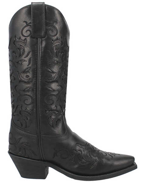 Image #2 - Laredo Women's Night Sky Western Boots - Snip Toe, Black, hi-res