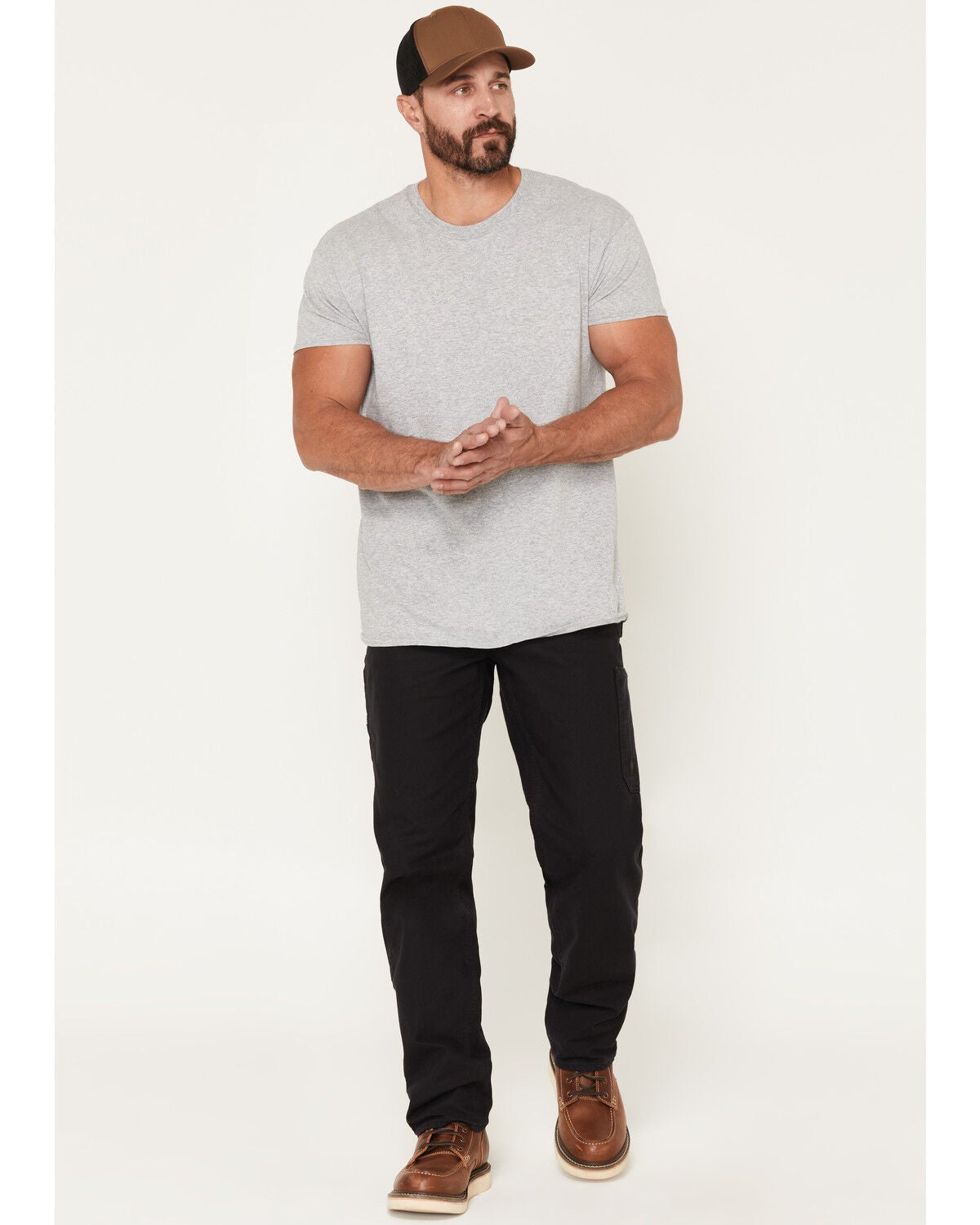 Image #1 - Strauss Men's E.S. Iconic Work Pants, Black, hi-res