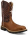 Image #1 - Twisted X Men's 11" UltraLite X™ Work Boots - Composite Toe, Brown, hi-res