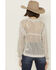 Image #4 - Cleo + Wolf Women's Allison Open Knit Long Sleeve Sweater, Blue, hi-res