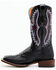 Dan Post Women's Back Cut Python Exotic Western Boot - Broad Square Toe, Black, hi-res