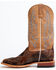 Horse Power Men's Patchwork Western Boots - Broad Square Toe, Brown, hi-res