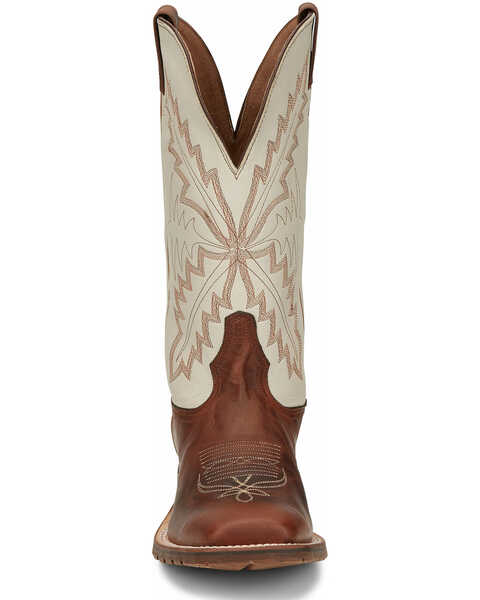 Image #5 - Tony Lama Men's Antonio Brown Western Boots - Broad Square Toe, Brown, hi-res