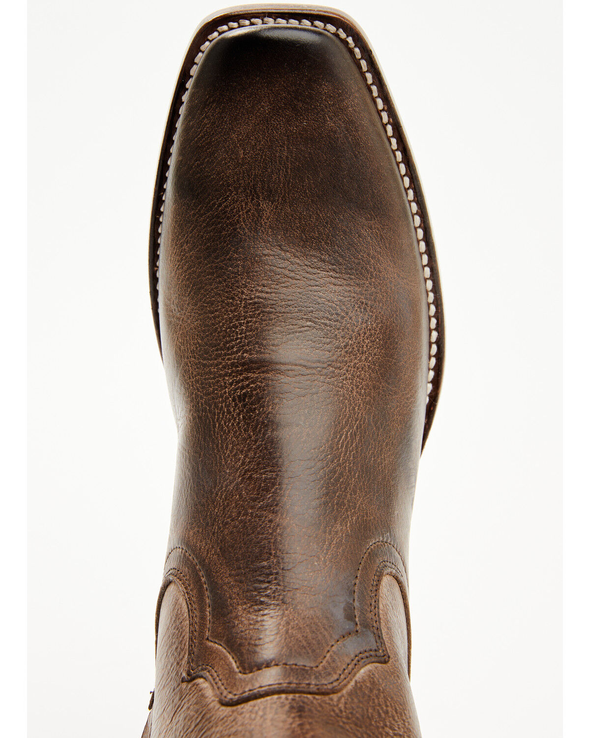 Image #6 - Cleo + Wolf Women's Fern Western Booties - Square Toe, Chocolate, hi-res