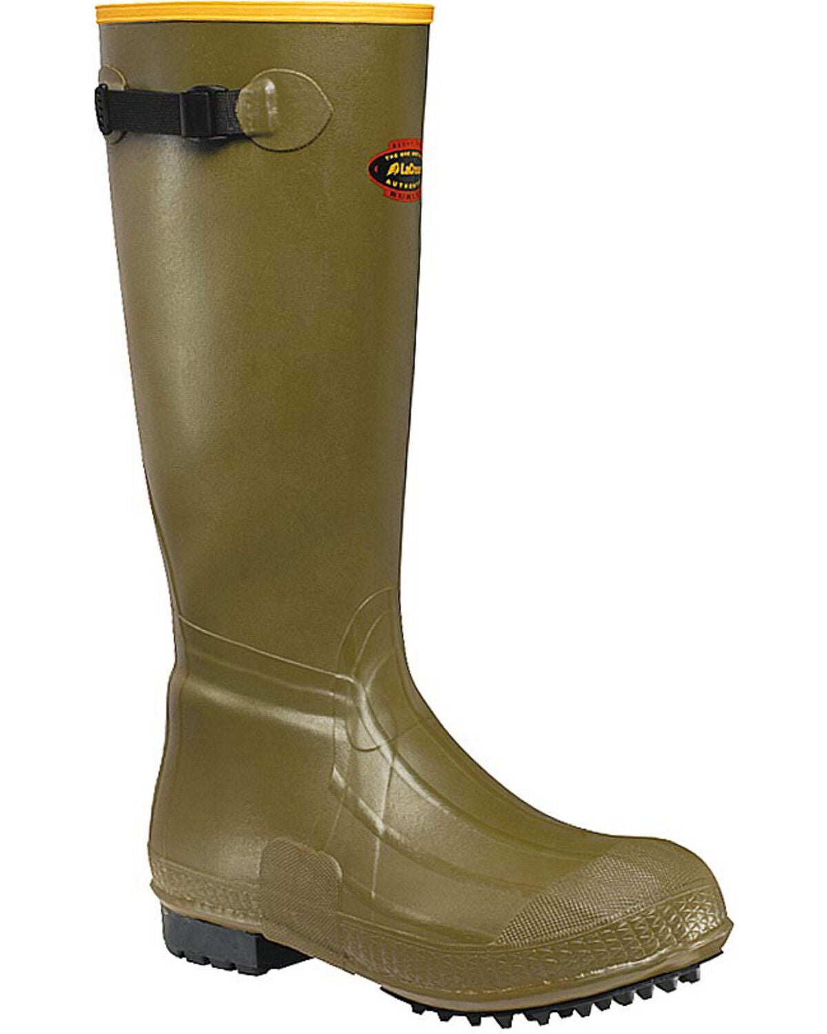 LaCrosse Men's Burly Air-Grip 18" Hunting Boots - Round Toe, Green, hi-res