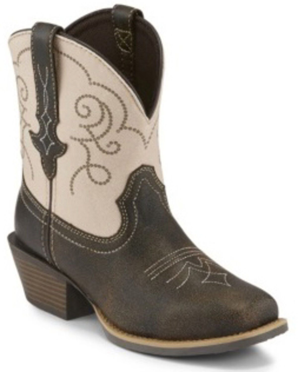 justin women's heritage buffalo moto boots