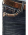 Grace in La Girls' Dark Wash Mid Rise Bootcut Jeans, Dark Wash, hi-res