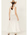 Image #3 - Free People Women's Kiss Kiss Lace Slip Maxi Skirt, Ivory, hi-res