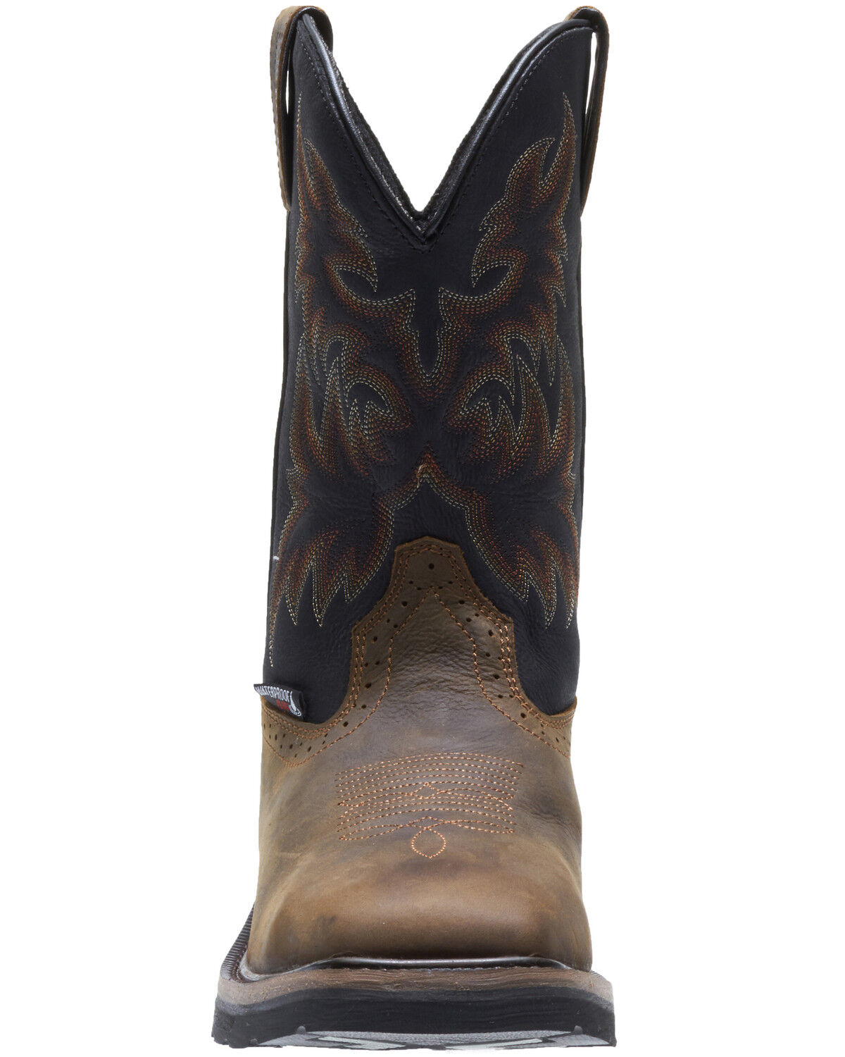 Image #5 - Wolverine Men's Rancher Waterproof Wellington Work Boots - Steel Toe, Brown, hi-res