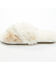 Image #3 - Idyllwind Women's Aspen Cream Faux Fur Slippers, Cream, hi-res