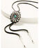 Image #2 - Shyanne Women's Concho Bolo Tie, Silver, hi-res
