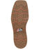 Image #7 - Justin Men's Stampede Bolt Pull On Western Work Boots - Nano Composite Toe , Brown, hi-res