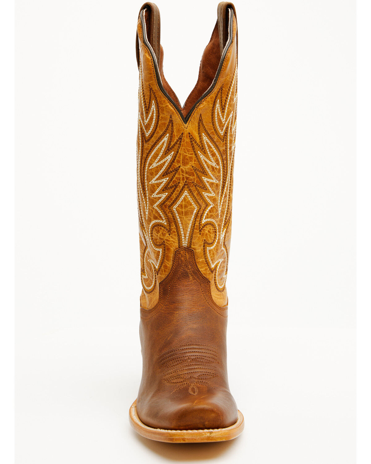Image #4 - Dan Post Women's Amber Trail Tall Western Boots - Square Toe, Brown, hi-res