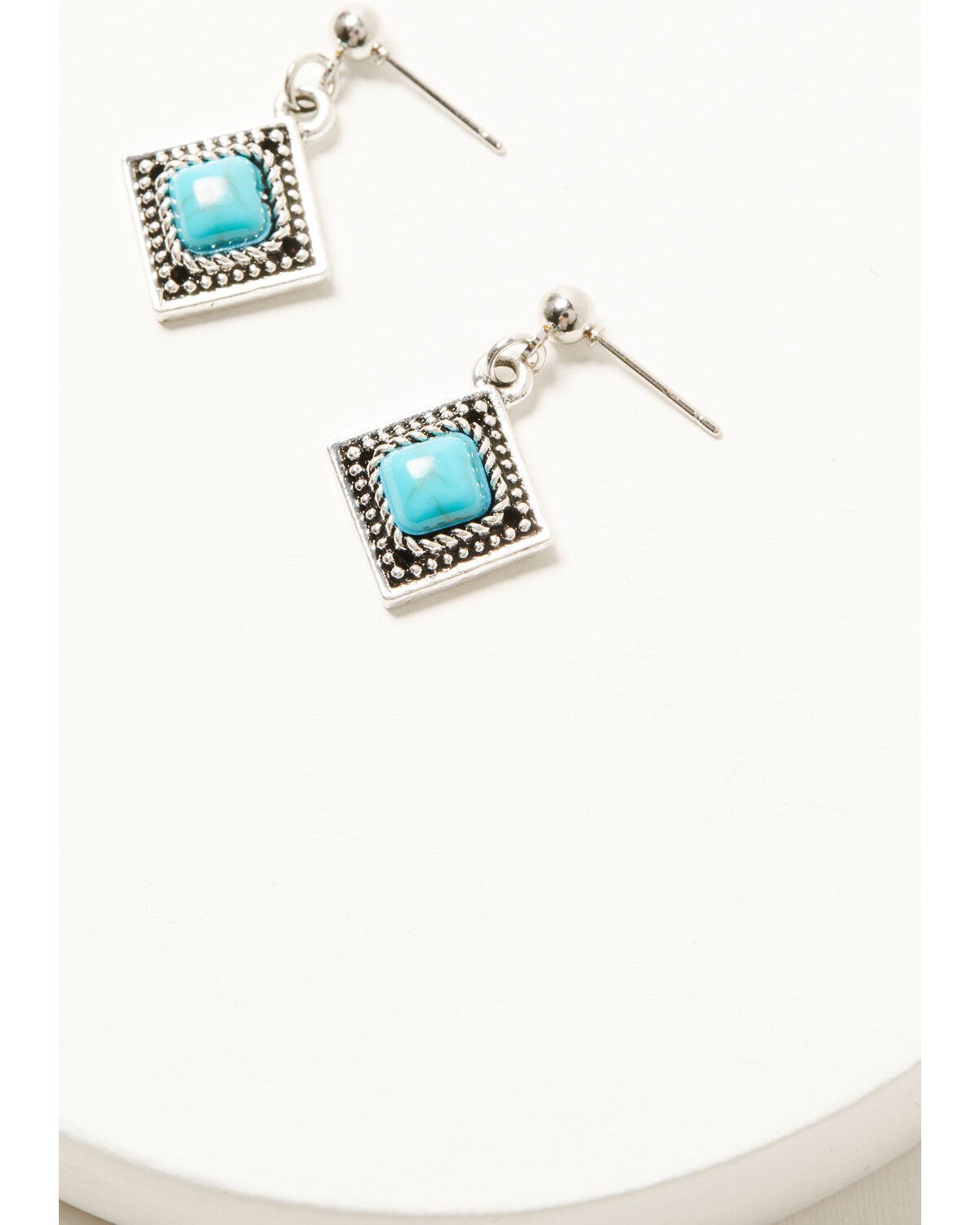 Image #3 - Shyanne Women's Steer Head and Arrow Earring Set - 3 Piece, Silver, hi-res