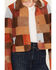 Image #3 - Shyanne Women's Short Patchwork Jacket, Caramel, hi-res