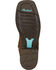 Image #3 - Ariat Women's Delilah Western Performance Boots - Broad Square Toe, Brown, hi-res
