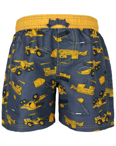 Image #1 - John Deere Toddler Boys' Construction Print Shorts, Blue, hi-res