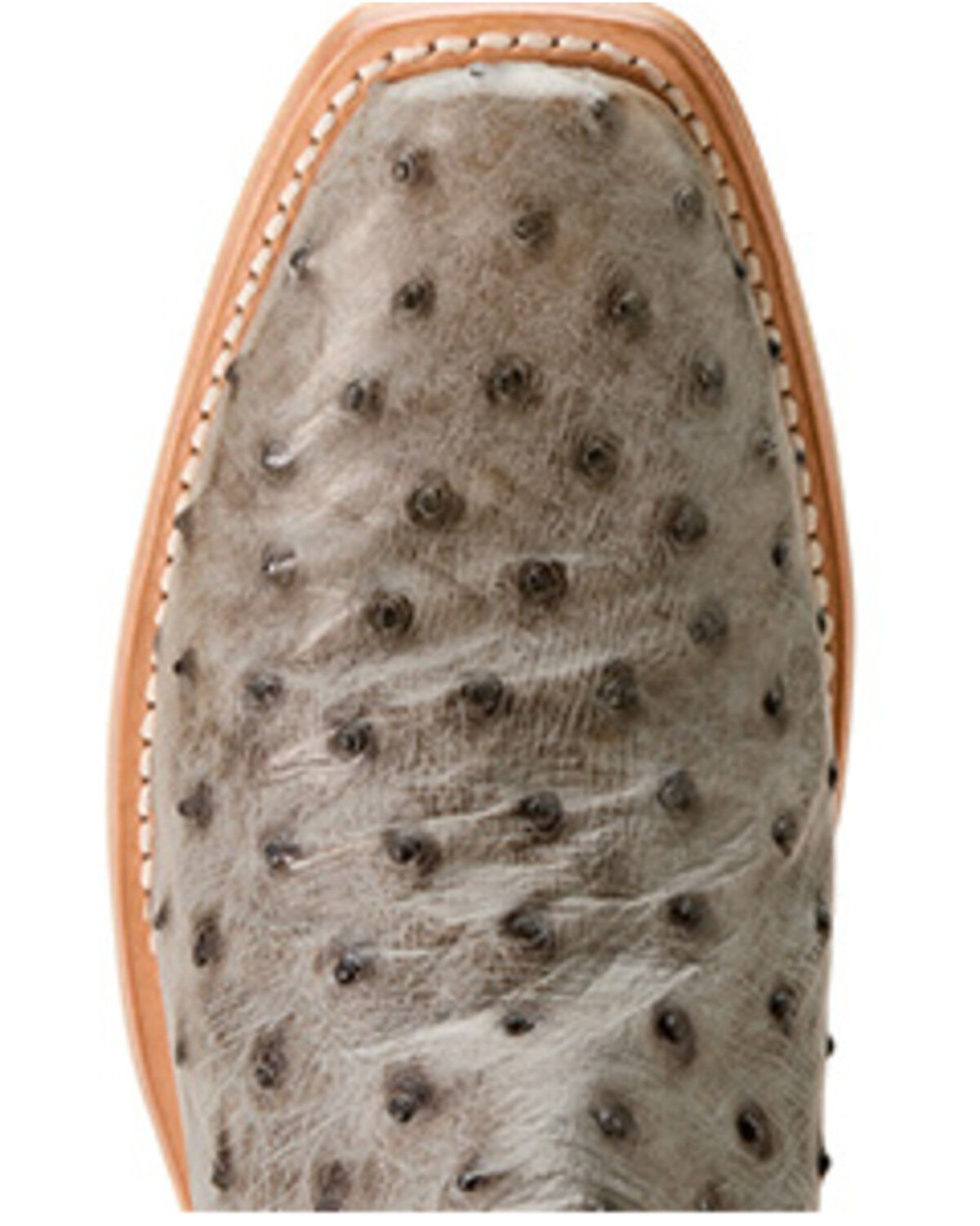 Image #4 - Ariat Men's Futurity Relentless Exotic Ostrich Western Boots - Square Toe, Grey, hi-res