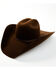 Image #1 - Serratelli 4X Felt Cowboy Hat, Chocolate, hi-res