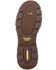 Image #7 - Georgia Boot Men's Athens Superlyte Waterproof Wellington Pull On Safety Boot - Moc toe, Brown, hi-res