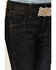 Image #2 - Wrangler Retro Little Boys' Dark Wash Dax Slim Bootcut Jeans, Dark Wash, hi-res