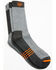 Image #2 - Hawx Men's Bodie Merino Wool Boot Socks - 2-Pack , Charcoal, hi-res