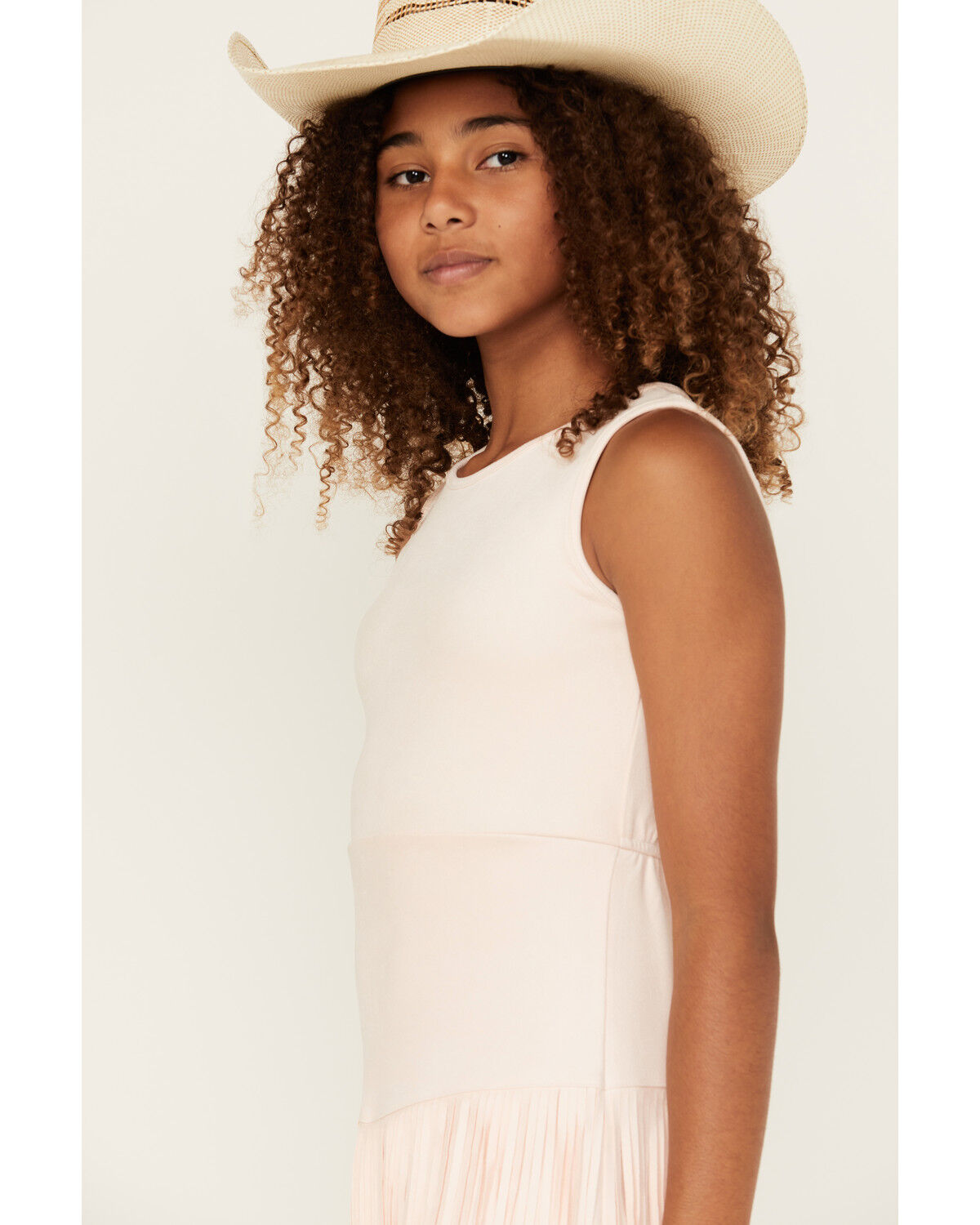Image #2 - Trixxi Girls' Fringe Mini Dress, , hi-res