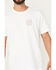 Image #3 - Brixton Men's Crest II Logo Short Sleeve Graphic T-Shirt, White, hi-res
