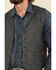 Image #4 - Outback Trading Co. Men's Charcoal Jessie Vest , Charcoal, hi-res