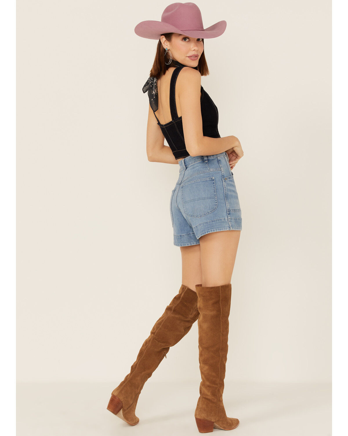 Image #3 - Lee Women's Vintage Daydream Modern High Rise All Purpose Side Zip Shorts, , hi-res
