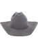 Resistol Men's 20X Tarrant Beaver Felt Western Hat , Charcoal, hi-res