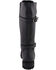 Image #4 - Milwaukee Leather Women's Front Toe Cap Riding Boots - Round Toe, Black, hi-res