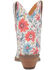 Image #5 - Dingo Women's Pixie Rose Western Boots - Snip Toe, White, hi-res