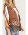 Image #3 - Idyllwind Women's Ennis Suede Crochet Vest, Brown, hi-res