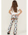 Image #3 - Ranch Dress'n Girls' Santa Fe Southwestern Print Flare Jeans, Multi, hi-res