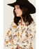 Image #3 - Wrangler Retro Women's Scenic Print Long Sleeve Pearl Snap Western Shirt , Cream, hi-res
