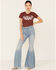 Image #2 - Bandit Brand Women's Rust Mountain Mama Graphic Tee, Rust Copper, hi-res