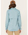 Image #3 - Ariat Women's Rebar VentTEK Long Sleeve Button Down Work Shirt, Light Blue, hi-res