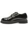 Rocky Men's High Gloss Dress Leather Oxford Dress Duty Shoes - Round Toe, Black, hi-res