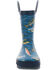 Image #4 - Western Chief Boys' Gone Fish'n Rain Boots, Navy, hi-res