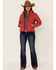 Shyanne Women's Quilted Zip Jacket, Rust Copper, hi-res