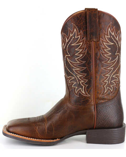 Image #9 - Cody James Men's Xero Gravity Unit Outsole Western Performance Boots - Broad Square Toe, Brown, hi-res
